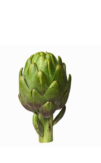 Grilled Tudela Artichokes with Soria Pork Cracklings and Truffled Egg Yolk